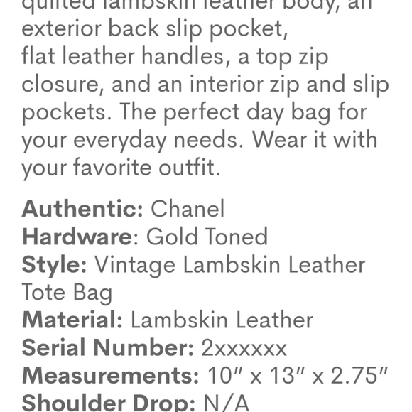 SOLD!!!Authentic Chanel - Picture 2 of 4